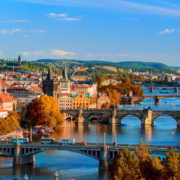 Les ponts de Prague, dans les pays de l'est